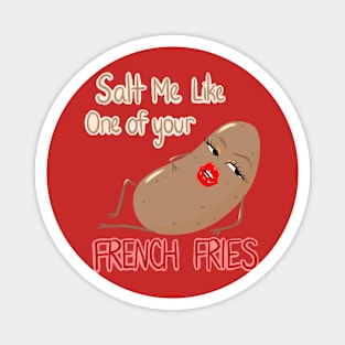 Sassy Potato French Fries Magnet